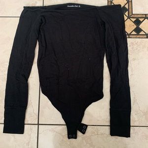 Off the should bodysuit